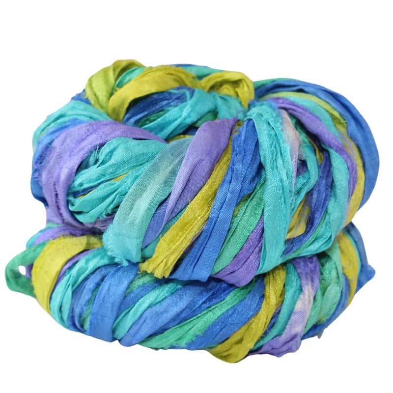 Knitsilk Sari Silk Ribbon Super Bulky Yarn - Image 5